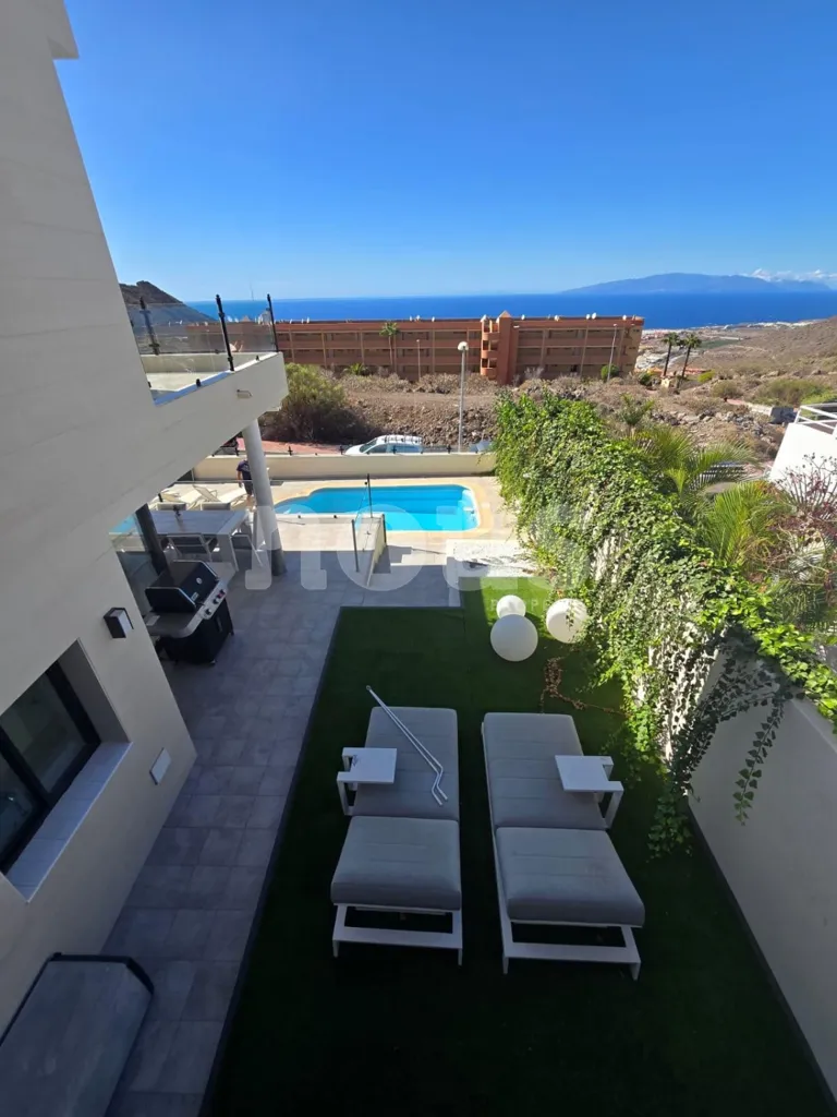 Piscine - Detached Villa with Pool and Ocean Views, Costa Adeje