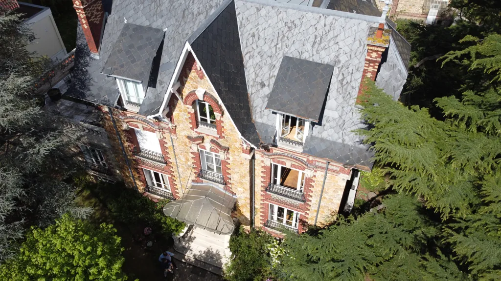 Vista aerea - 3-Apartment Building with South-West View in Eaubonne