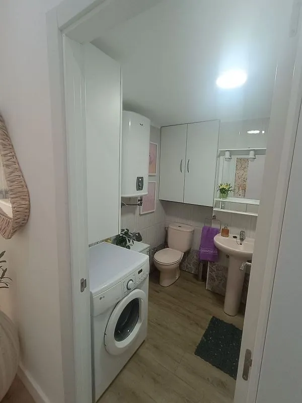 Pesuköök - Studio Flat with Terrace in Torremolinos