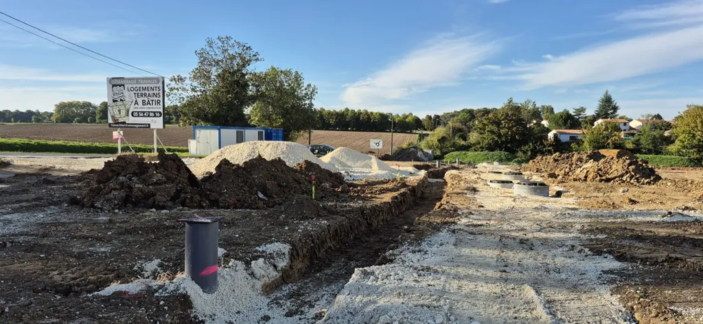 Garden - New House with Land in Saintes