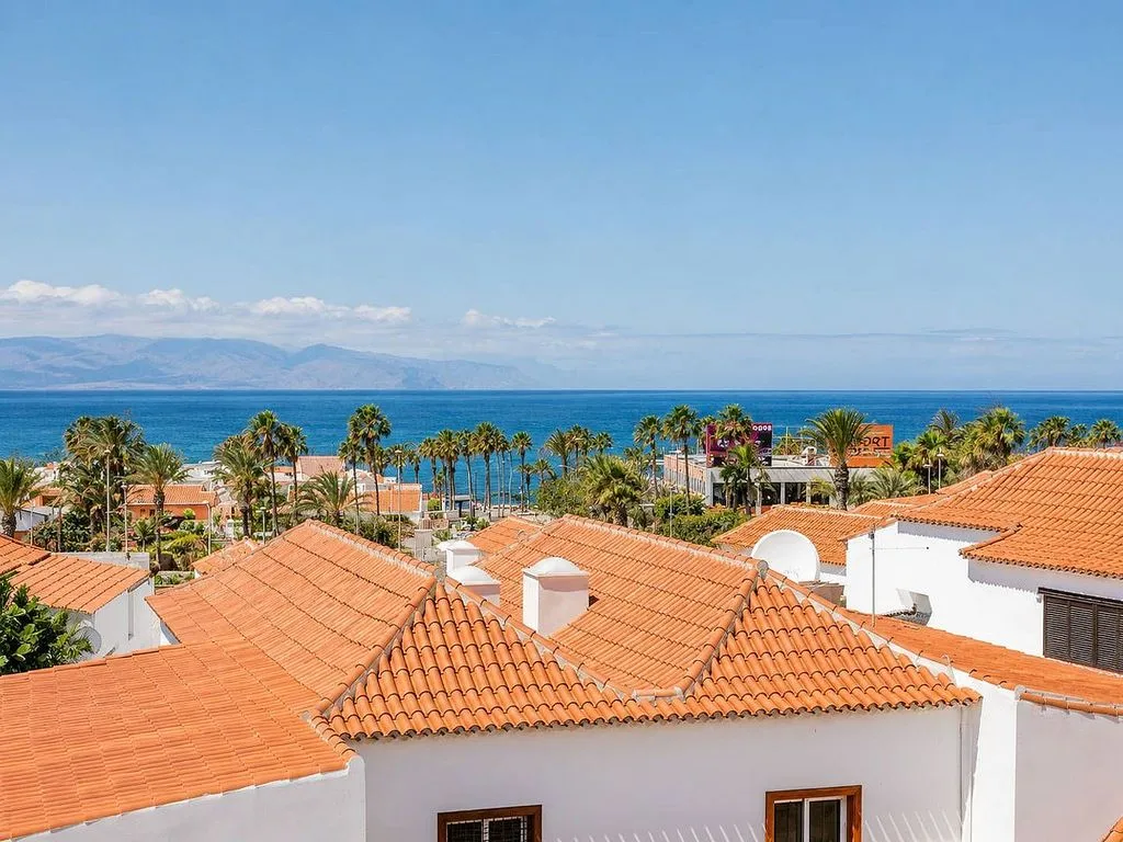 Terrace - Studio with Terrace and Pool in Playa de las Américas