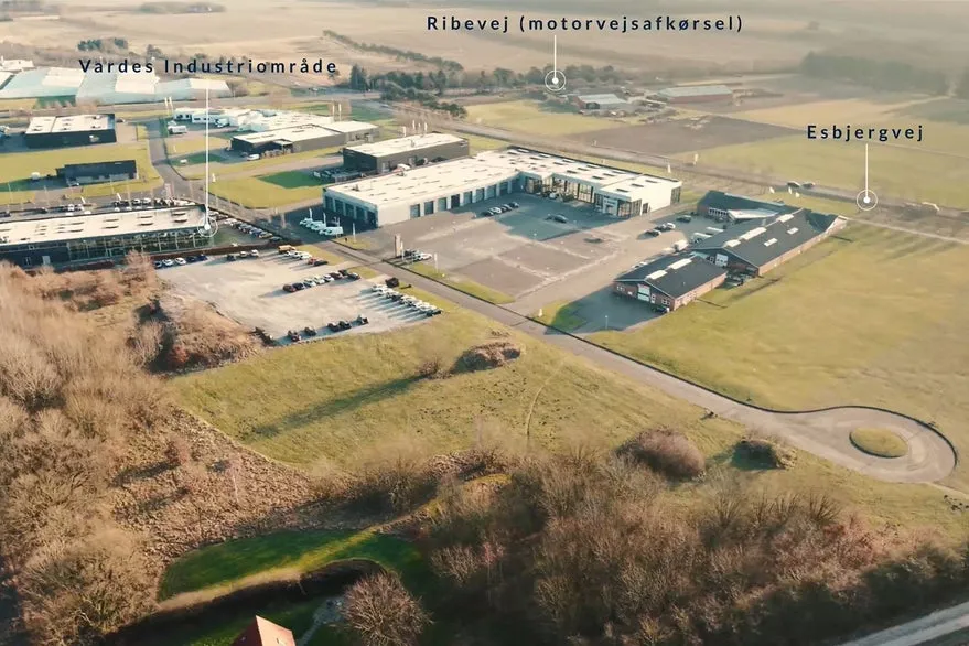 Õhuvaade - Flexible Business Plot in Varde