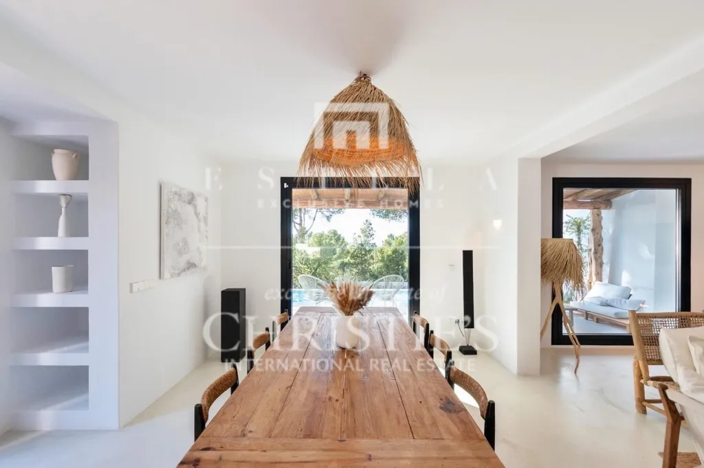 Salle à manger - Contemporary Villa with Pool in Cala Conta, Ibiza