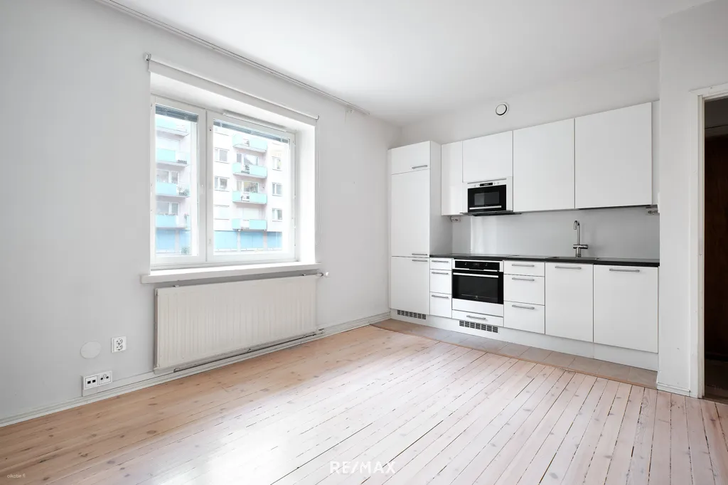 Köök - Modern Flat with Garden Access in Munkkiniemi