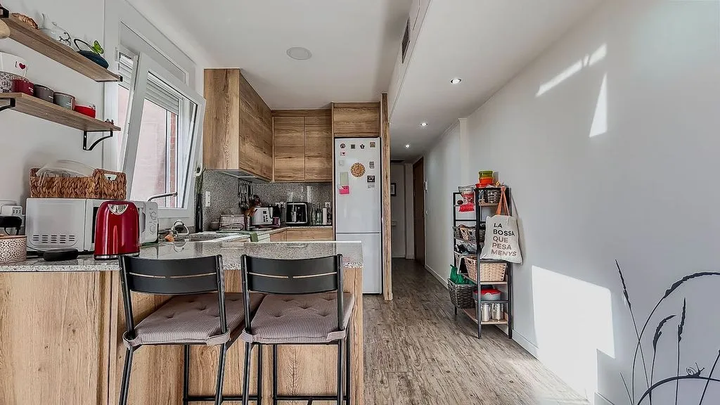 Cuisine - Apartment with Pool in Montbrió del Camp