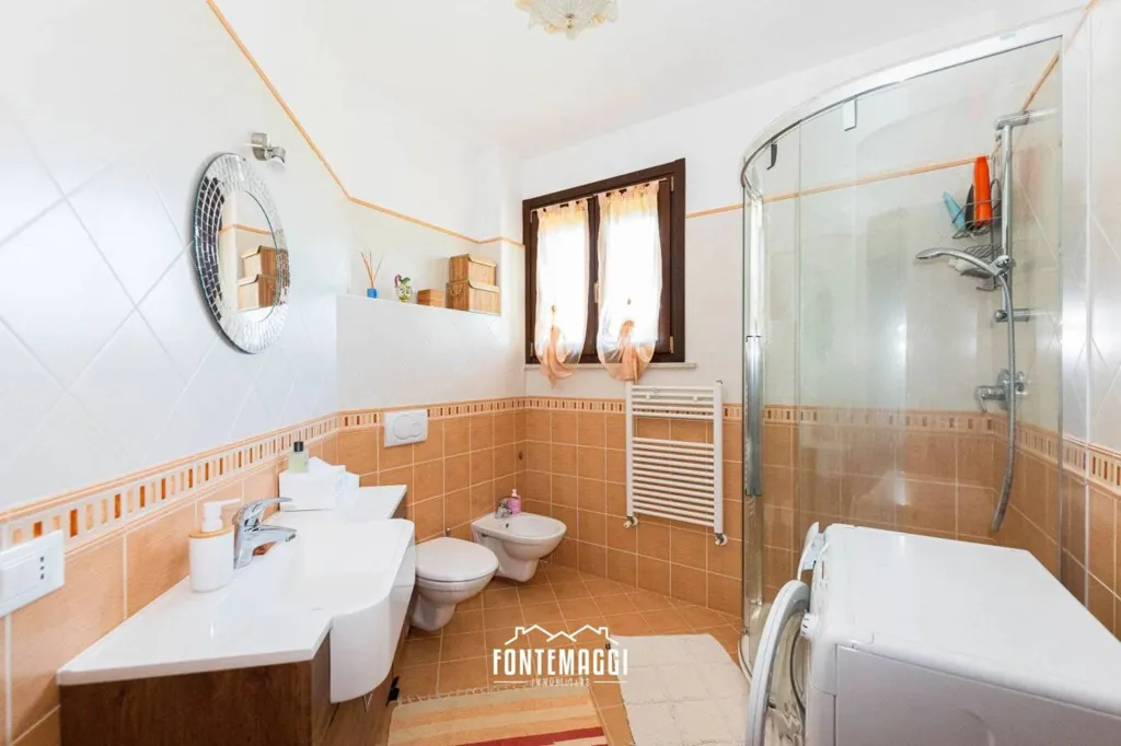 Salles de bain - Panoramic Apartment with Terrace in Fano