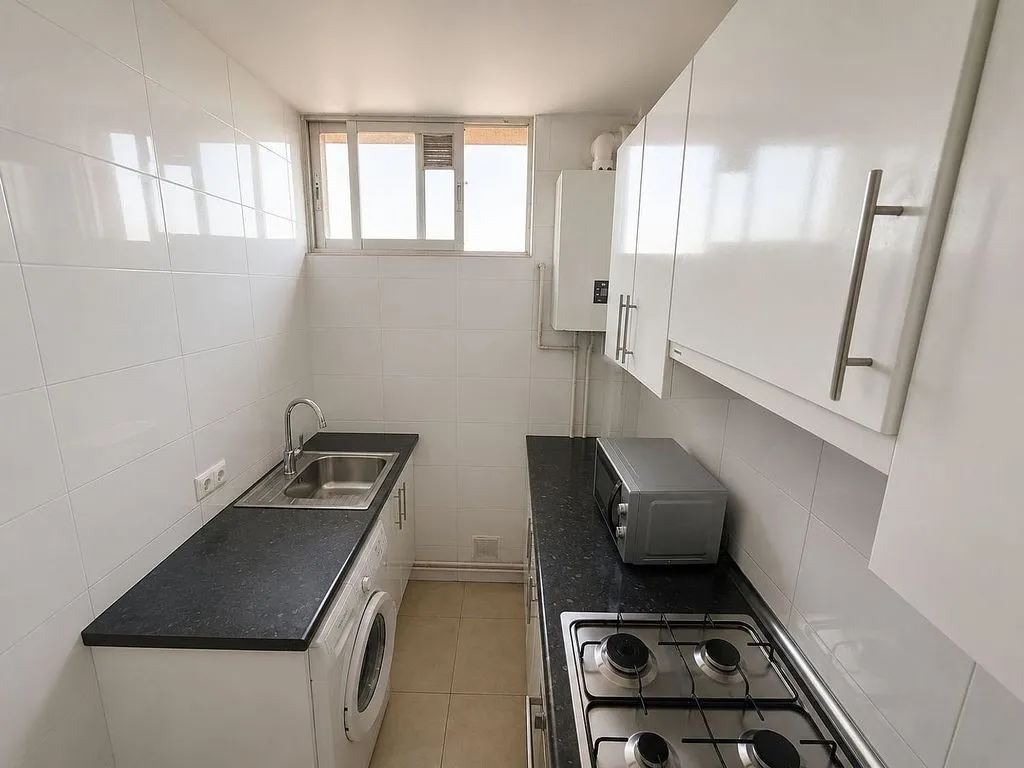 Cucina - Apartment with Terrace in Simancas, Madrid