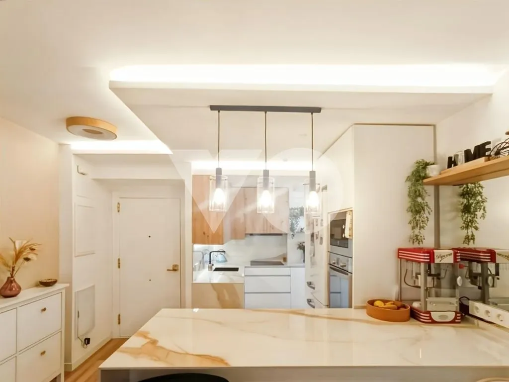 Cuisine - Reformed Flat with Terrace in Madrid