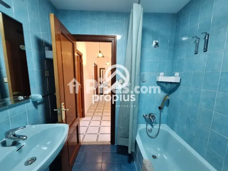 Salles de bain - Reformed 2-Bed Flat with Terrace in Cangas de Onís