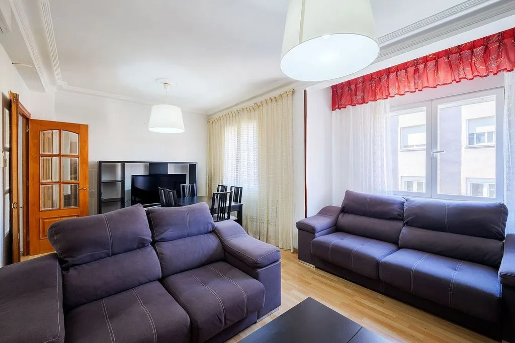 Séjour - 3-Bed Apartment with A/C in Zaragoza