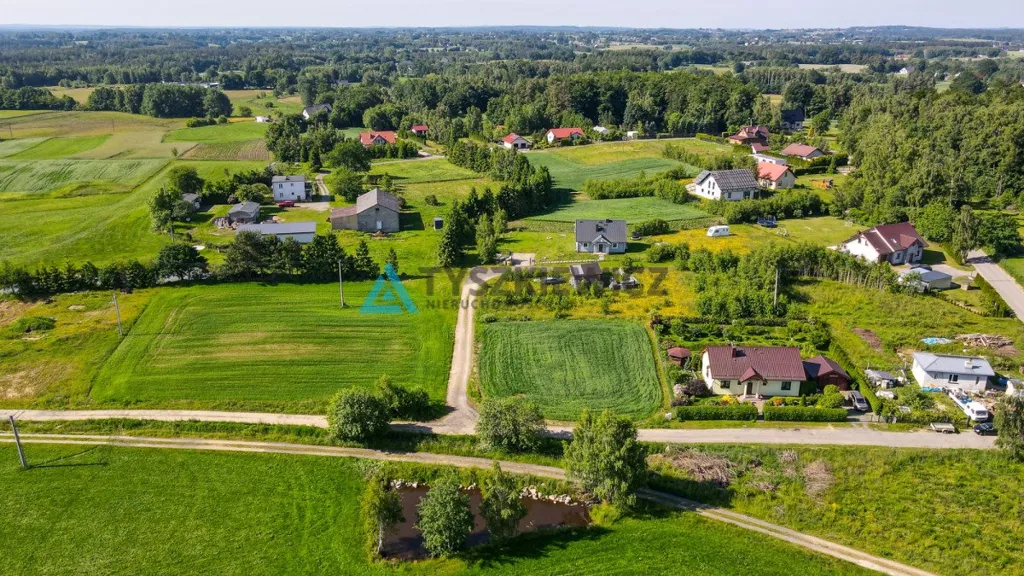 Vista aerea - Building Plot with Garden Views in Rąb