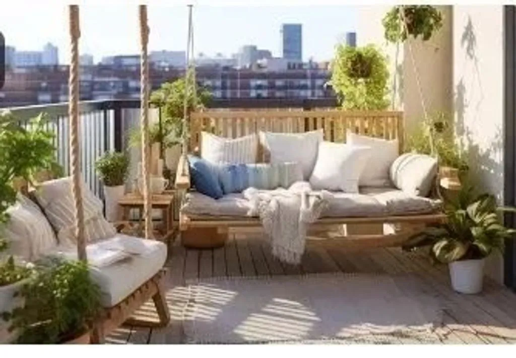 Balcon - Appartement de luxe avec terrasse à Montrouge