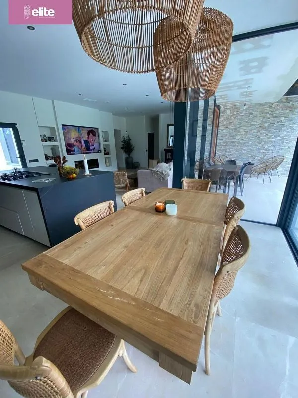 Salle à manger - Single-Storey Chalet with Pool in El Juncal
