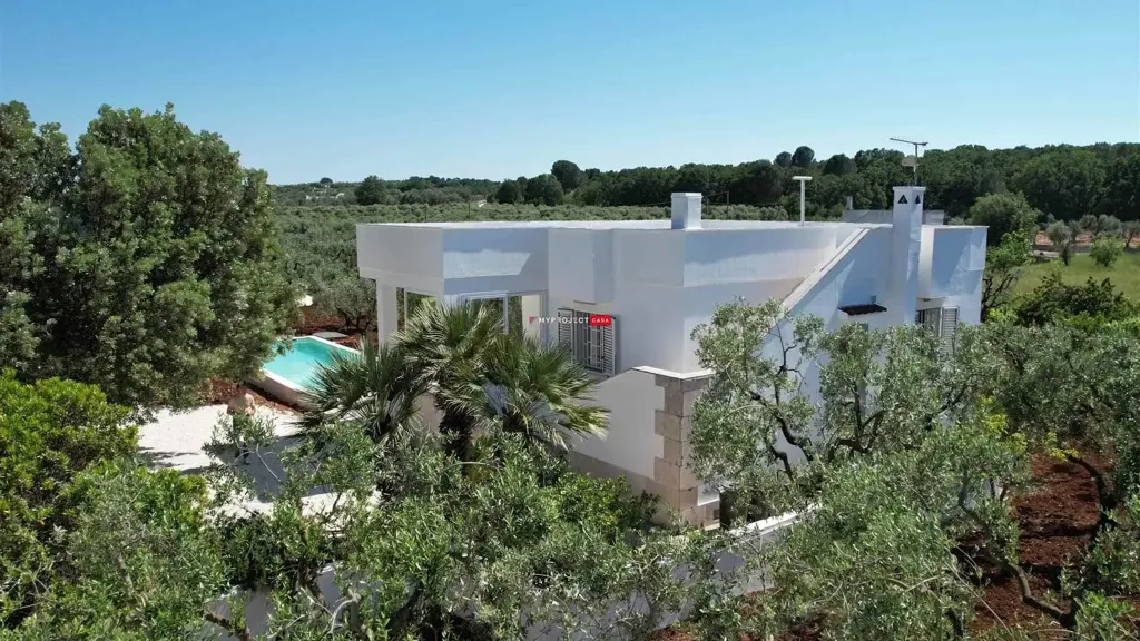 Vue aérienne - Rustic Villa with Olive Grove in Ostuni