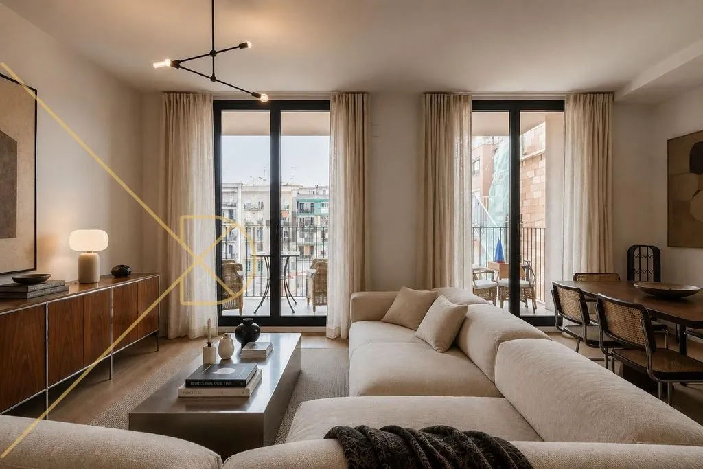 Séjour - Duplex Penthouse with Rooftop Terrace in Eixample Dreta