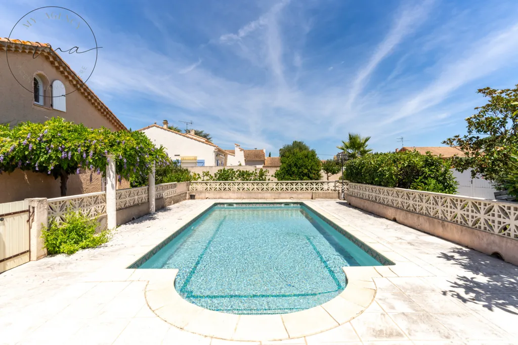 Piscina - Provençal Style House with Pool in Lignan-sur-Orb