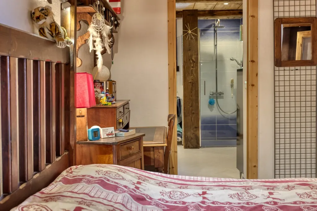 Camere da letto - Farmhouse with Mont-Blanc View in Sallanches