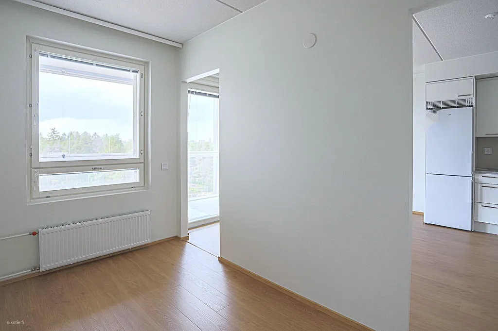 Living Room - Modern Flat with Balcony in Espoo