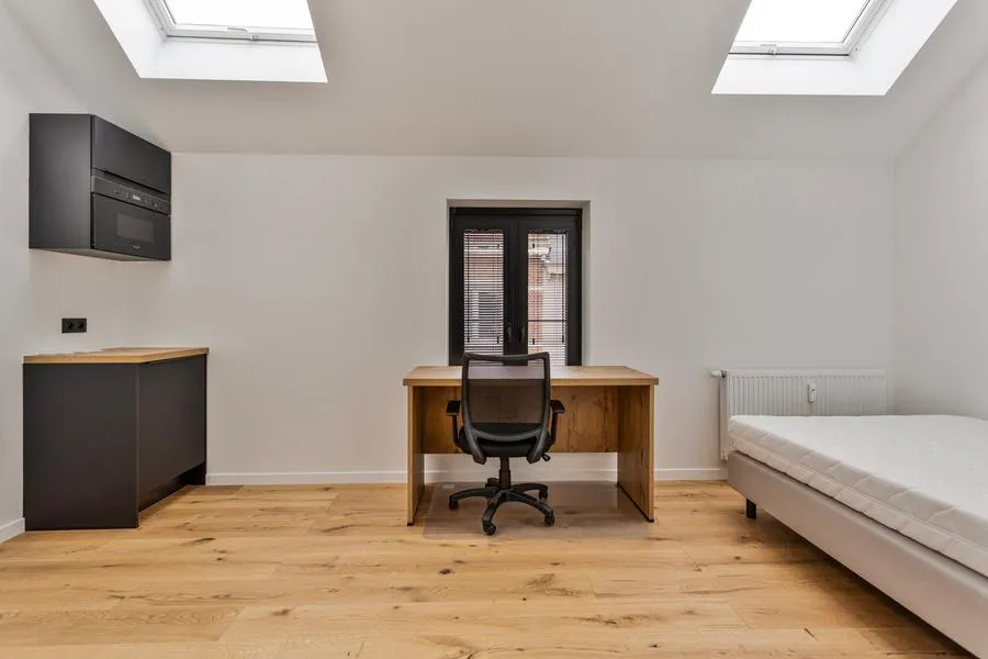 Bedrooms - Renovated Residence with Terrace in Leuven