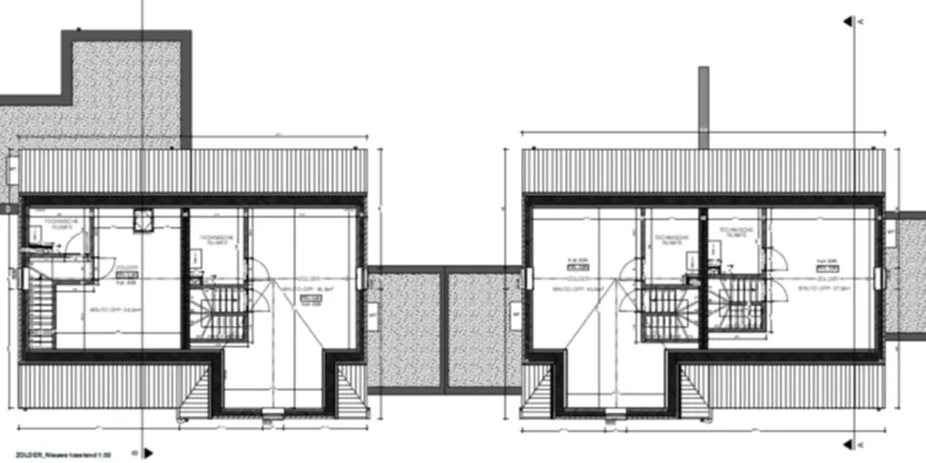 Planimetria - Corner Semi-Detached New Build in Mol