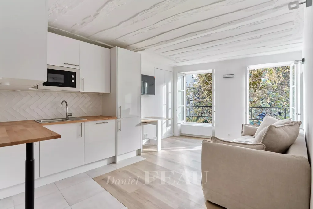 Cucina - Renovated 2-Bedroom Paris 5ème