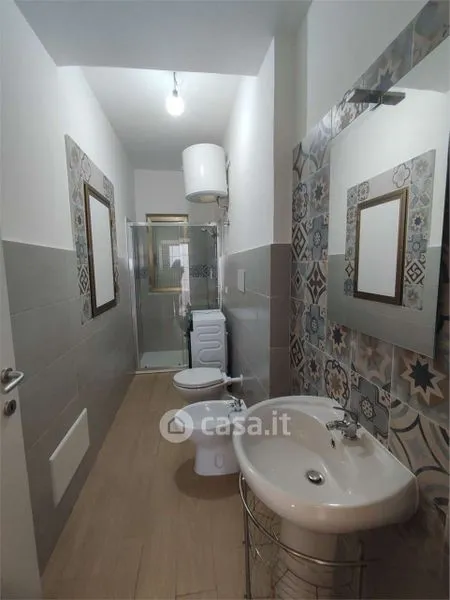 Salles de bain - Fully Furnished Apartment with Balcony in Ascea