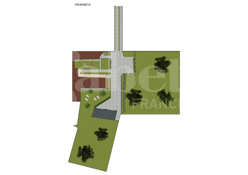 Plaan - Rustic Villa with Private Park in Bibiana