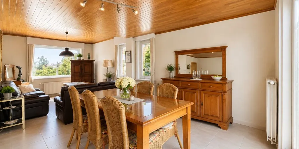 Söögituba - Open Plan House with Garden in Passendale