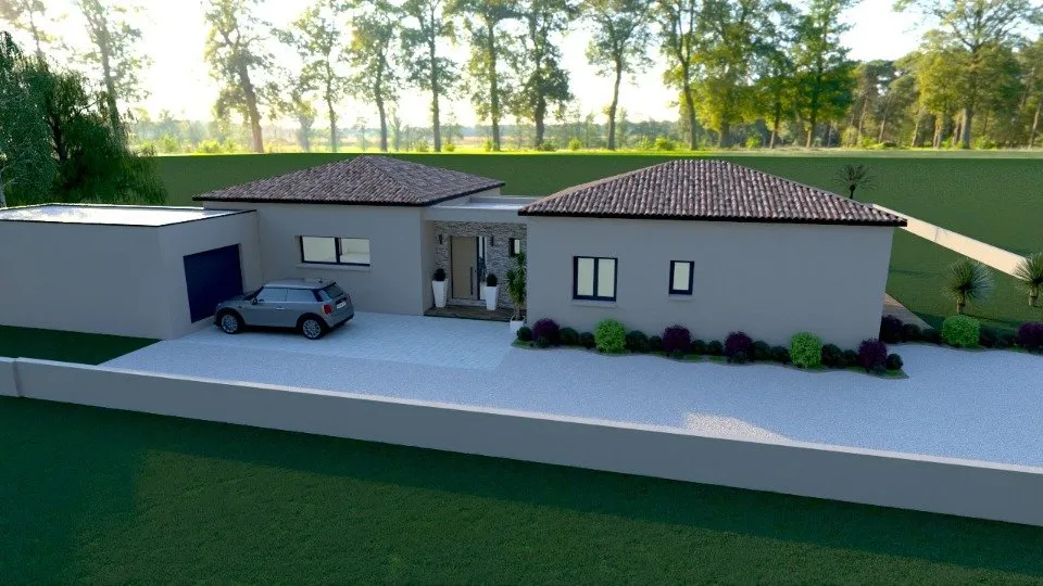 New Build House with Garden in Carcès