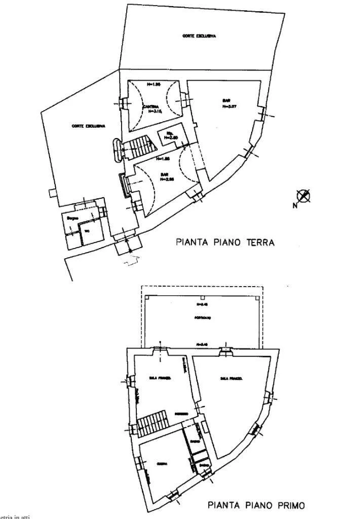 Planimetria - 6-Bedroom House with Historic Setting in L'Aquila