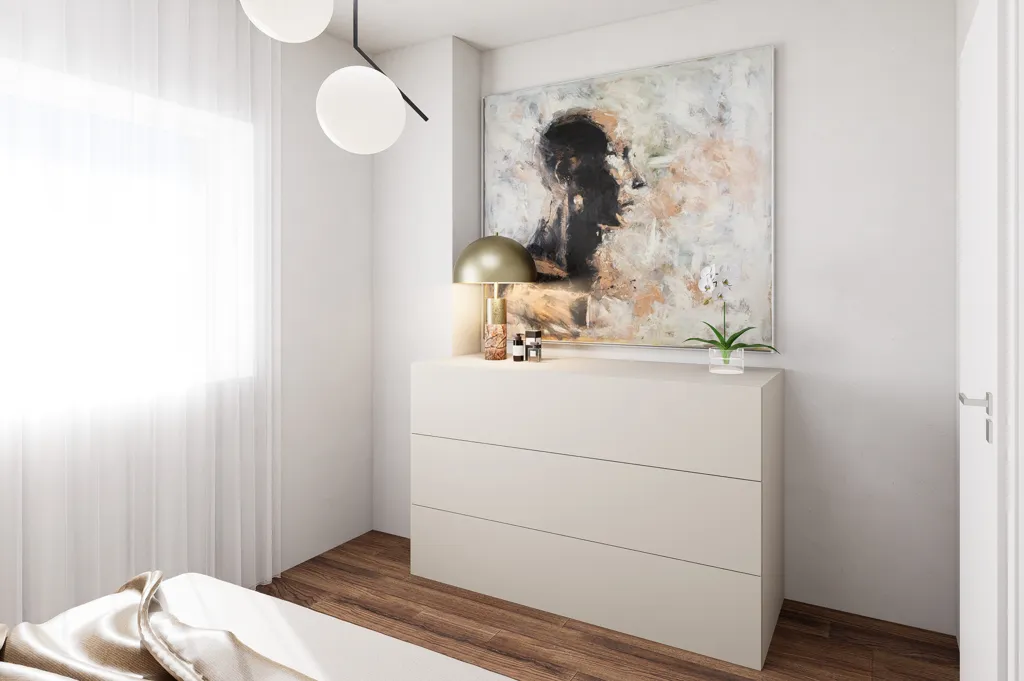 Chambres - Ground Floor Apartment with Courtyard View in Torino