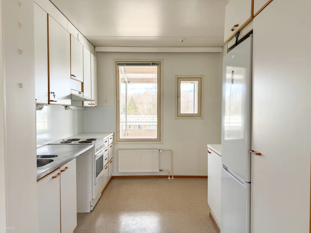 Cuisine - Apartment with Private Sauna in Simonkylä