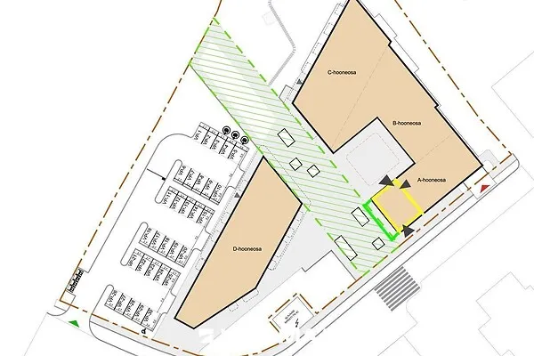 Plan - Local commercial 1 pièces à Tallinn