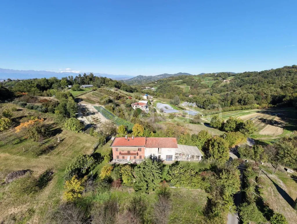 Vue aérienne - Rustic Farmhouse with Vineyard View in Gassino Torinese