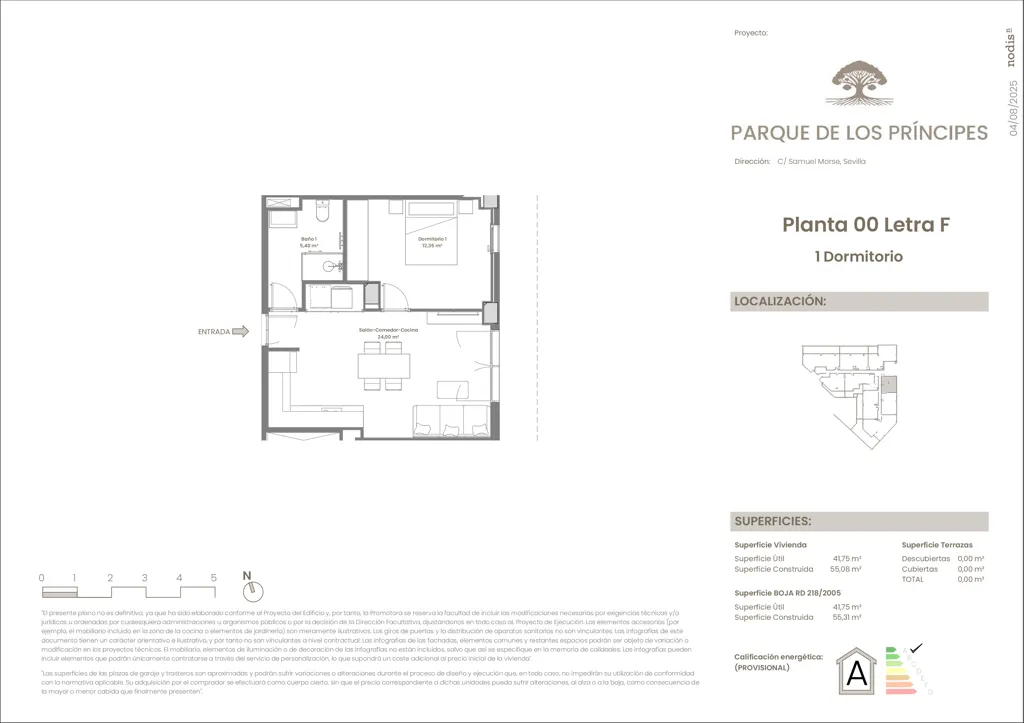 Plaan - New Build Apartment with Pool in Sevilla