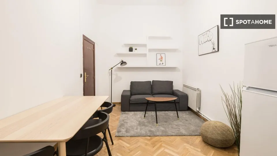 Séjour - Shared Flat with Modern Design in Madrid Centre