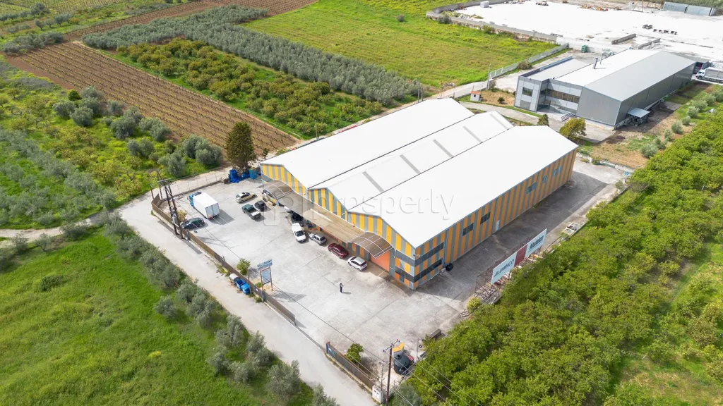Õhuvaade - Industrial Warehouse in Arkouda, Kiato