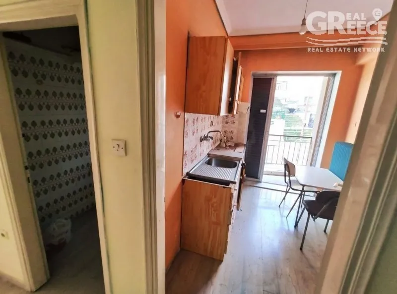 Köök - Apartment with Mountain View in Kavala