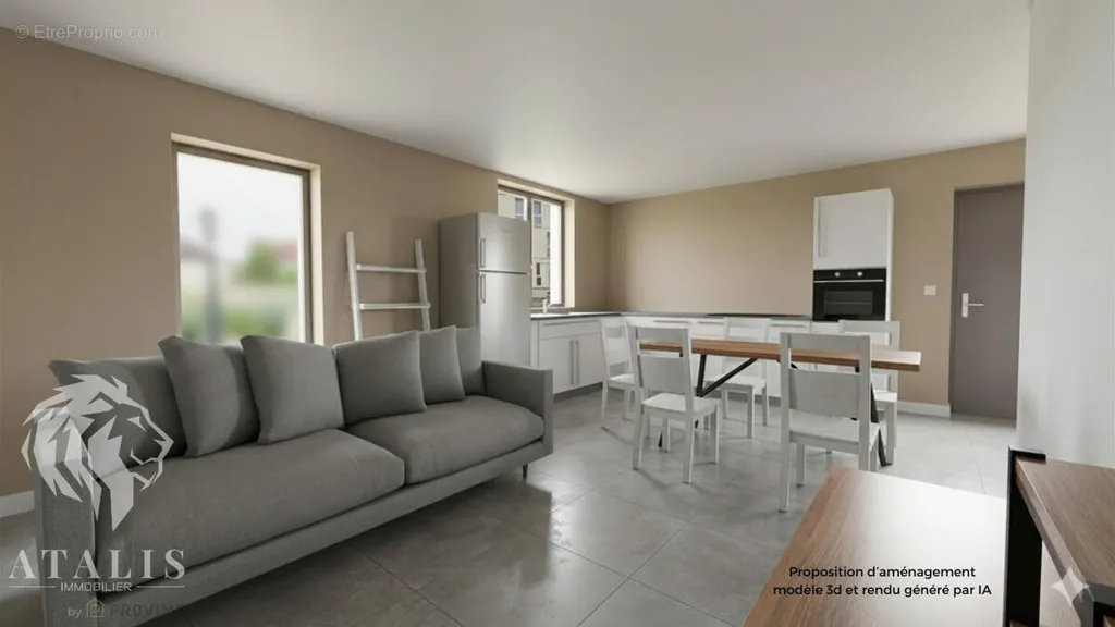 Appartement 3 pièces à Saint-Marcellin