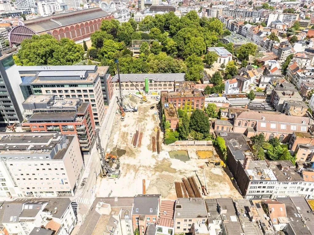 Vue aérienne - Appartement Neuf avec Terrasse à Anvers