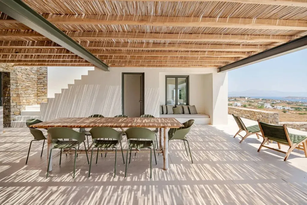 Terrasse - Contemporary Cycladic House with Pool in Paros