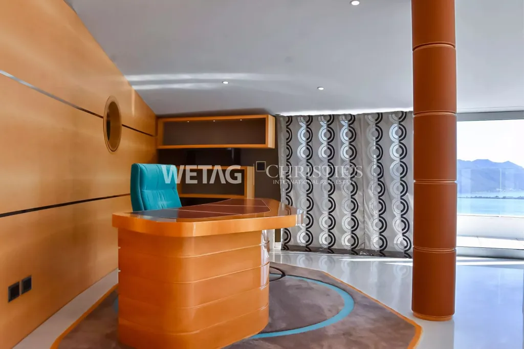 Office - Duplex Penthouse with Lake Views in Lugano-Aldesago