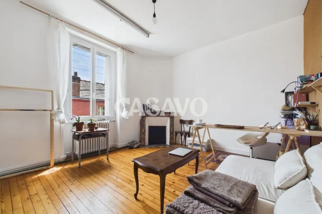 Living Room - Charming 3-Piece Apartment in Chantenay, Nantes