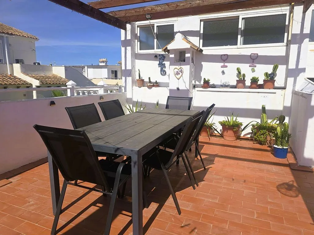 Terrasse - Terraced House with Pool in Los Balcones