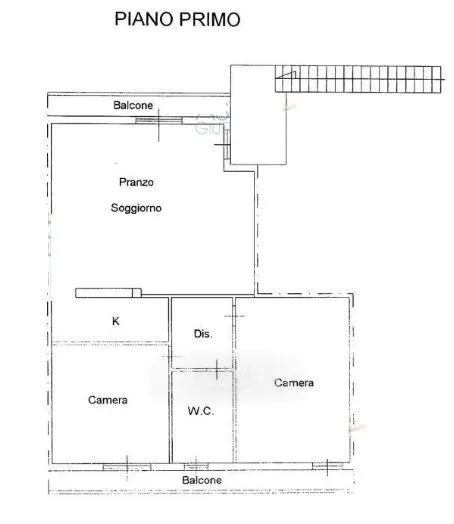 Plaan - Triplex with Balcony in Quartu Sant'Elena