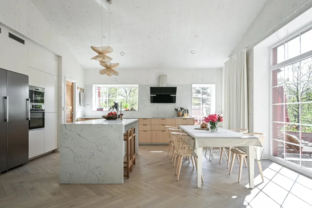 Cuisine - Passiv House Villa with Garden in Taxinge