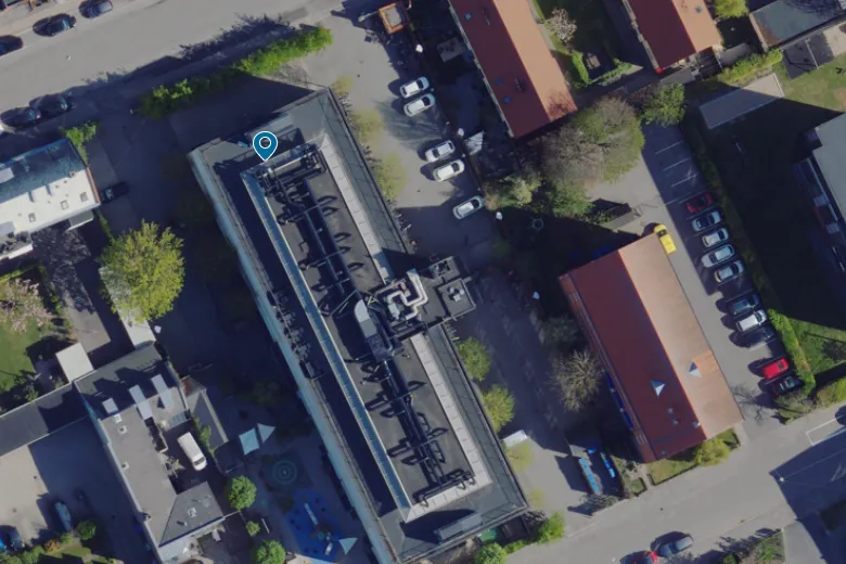 Õhuvaade - Central Flat with Parking in Vanløse