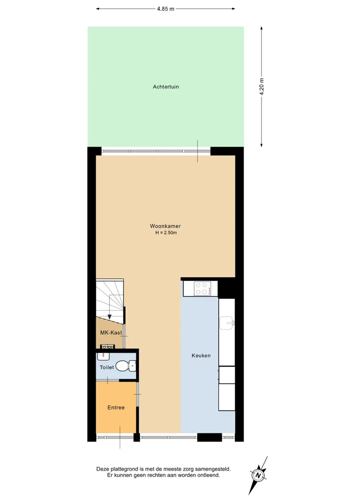 Plan - Maisonnette with Park View in Leidsche Rijn
