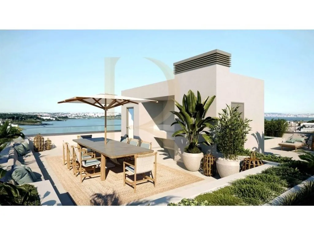 Terrasse - Luxury Flat with Bay View in Seixal