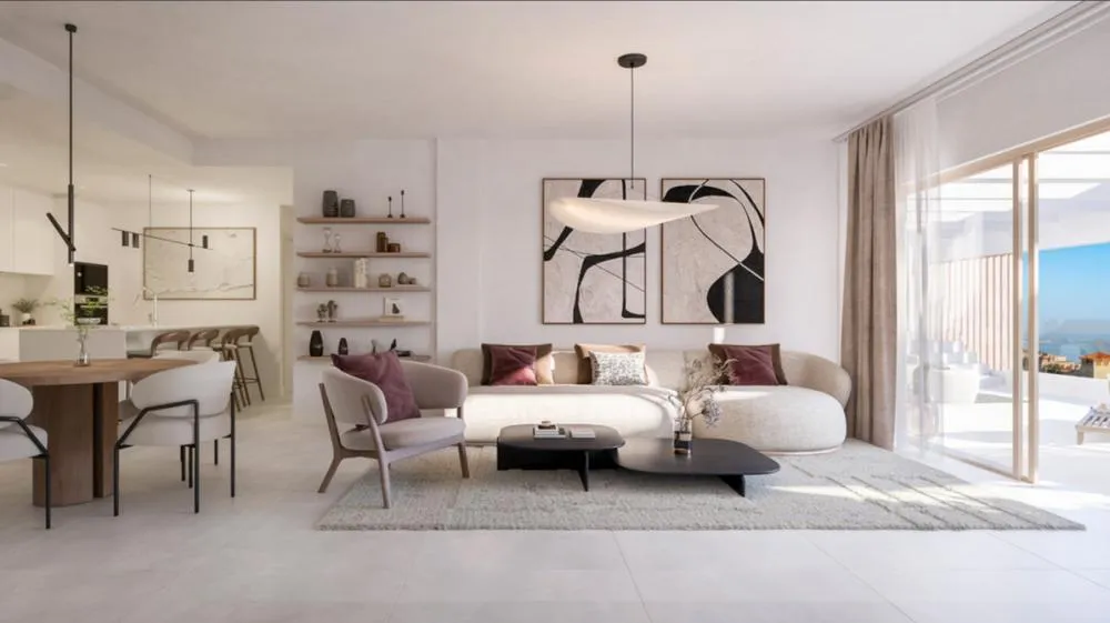 Séjour - Penthouse with Sea Views in Estepona
